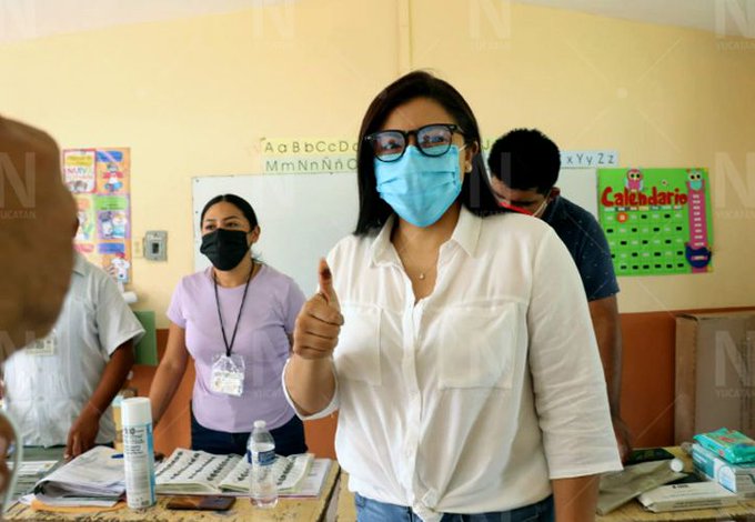 Yamili Cupul, candidata del PRI-PRD, vuelve a ganar en Uayma