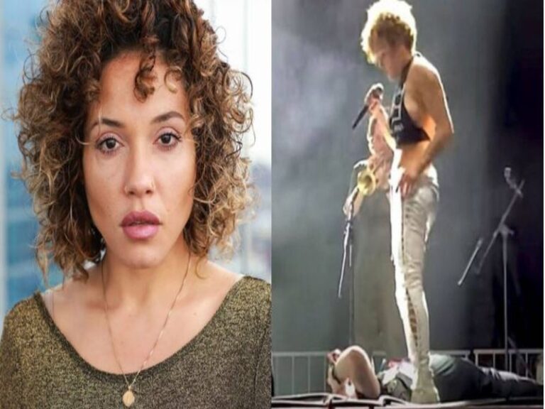 Vocalista de banda de rock se disculpa por orinar en la cara de un fan